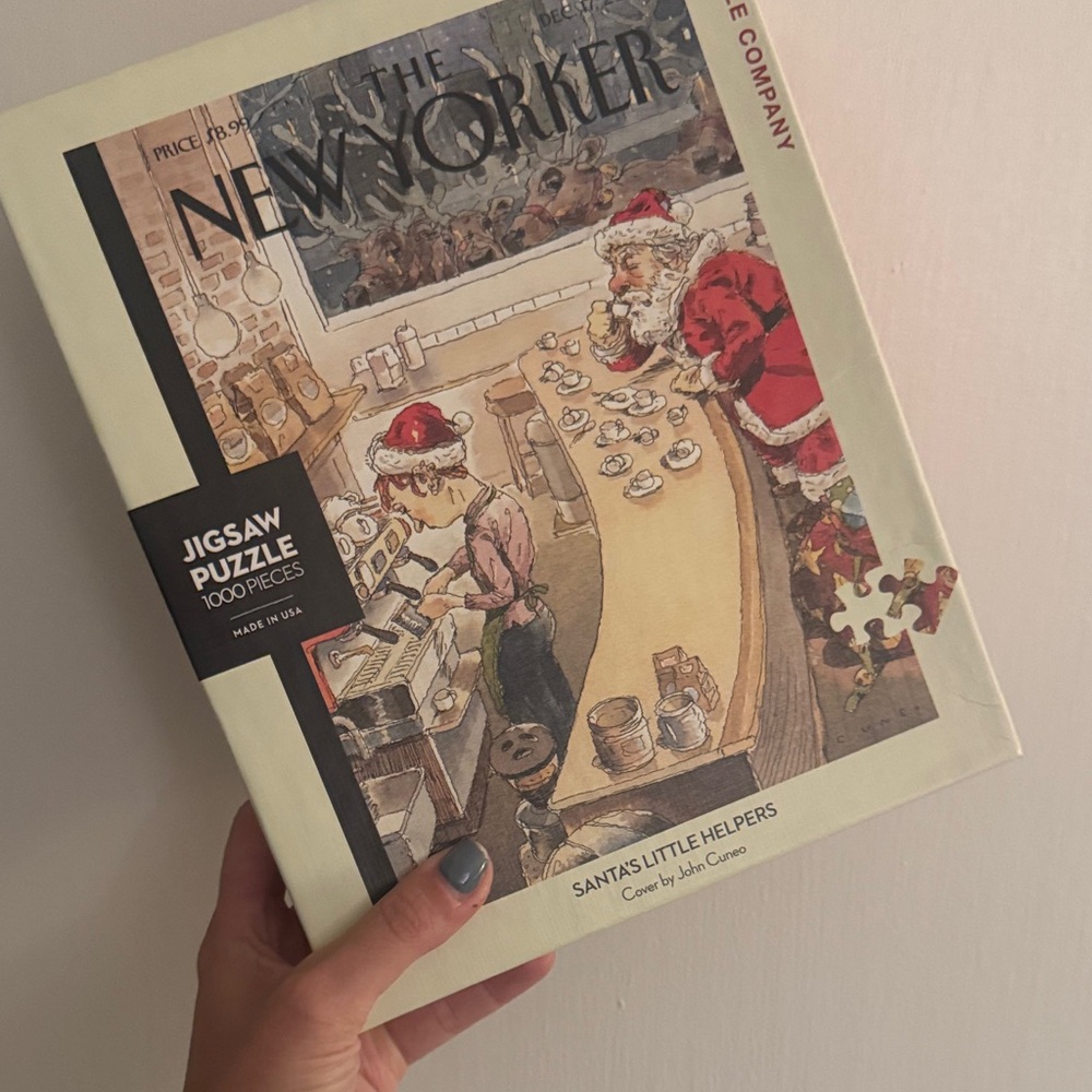 The New Yorker Santa's Little Helpers Jigsaw Puzzle - 1000 Pieces